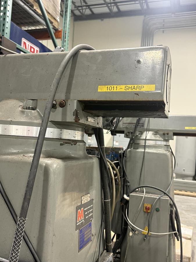 Used Sharp Vertical Mill, 2004 Model TMV