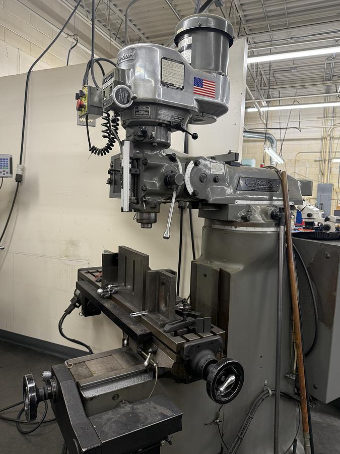 Used Bridgeport EZ Trak Vertical Mill