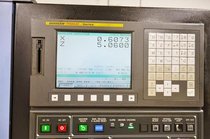 Used Doosan Lynx 200LC Turning Center, 2011