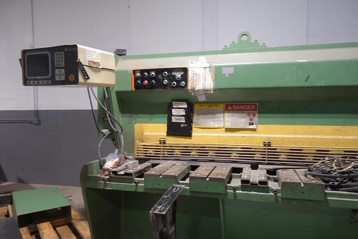 Used 10FT X 1/4" Atlantic HD Hydraulic Shear