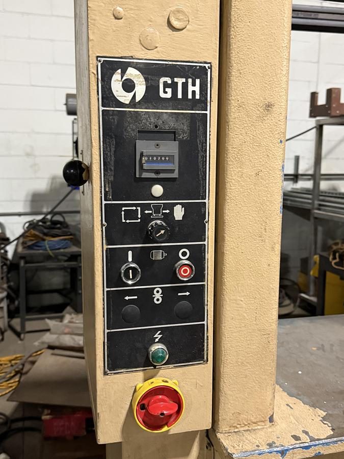 Used Samco GTH Traveling Head Clicker Die Cutting Press