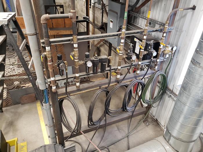 Used 8'x30' Messer Metal Master Evolution Modular Plasma Cutting Table