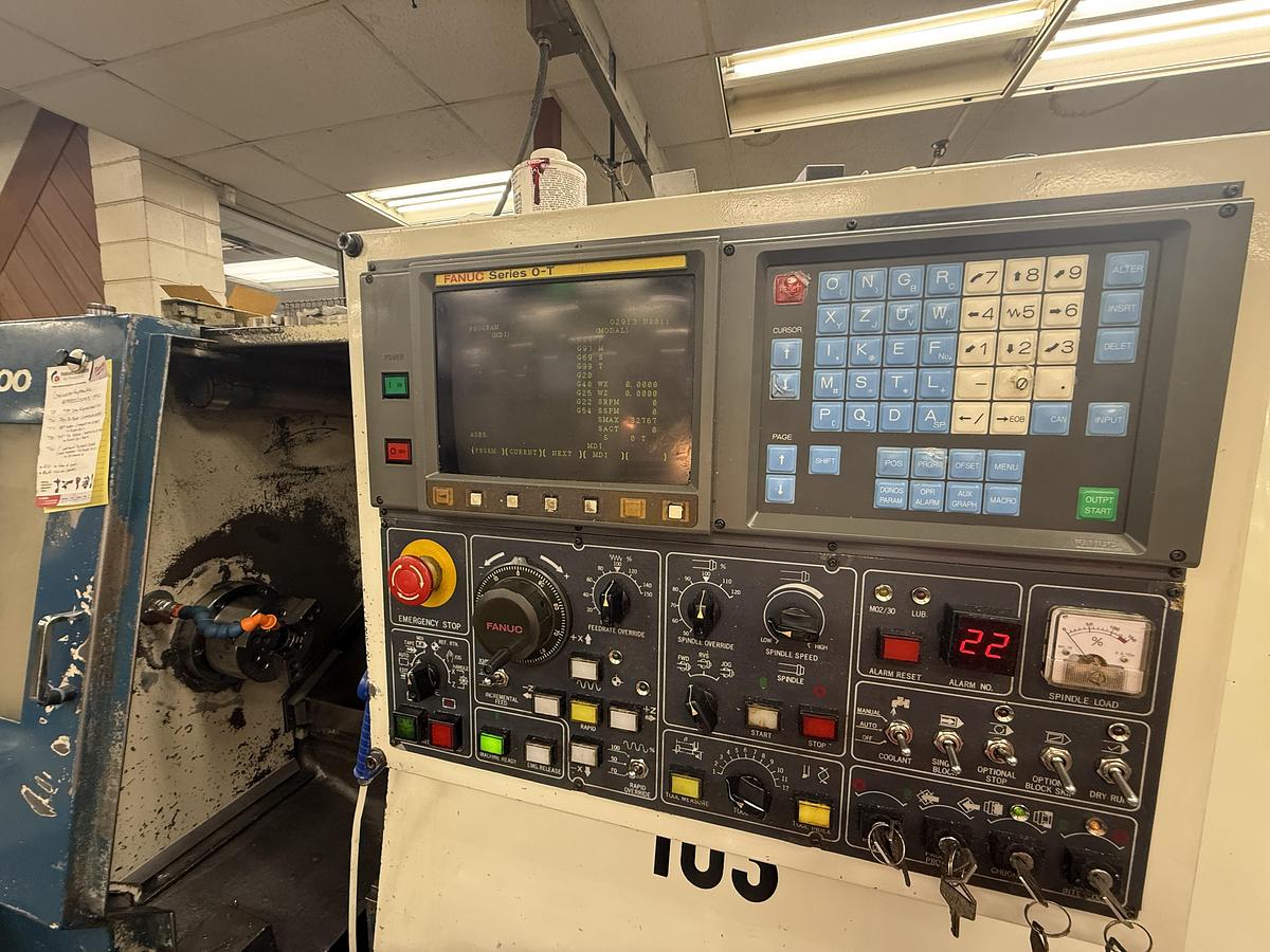 Used Daewoo Puma 6S CNC Lathe