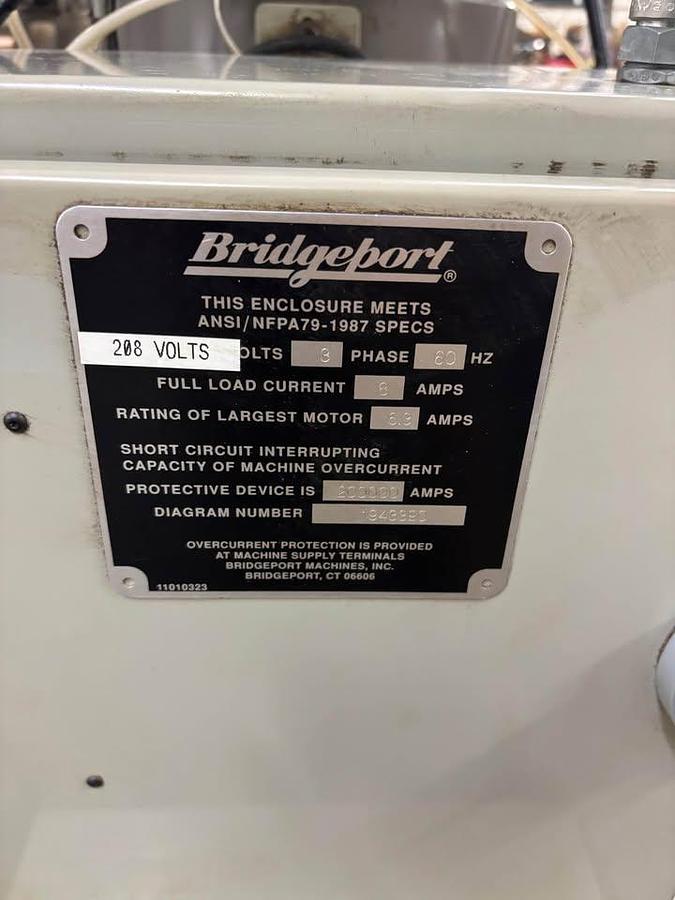 Used Bridgeport EZ Trak DX