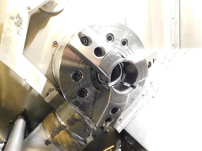 Used Mazak Quick Turn 250HP / QT250HP CNC Turning Center with LNS Barfeeder