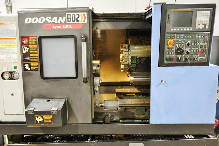 Used Doosan Lynx 200LC Turning Center, 2011