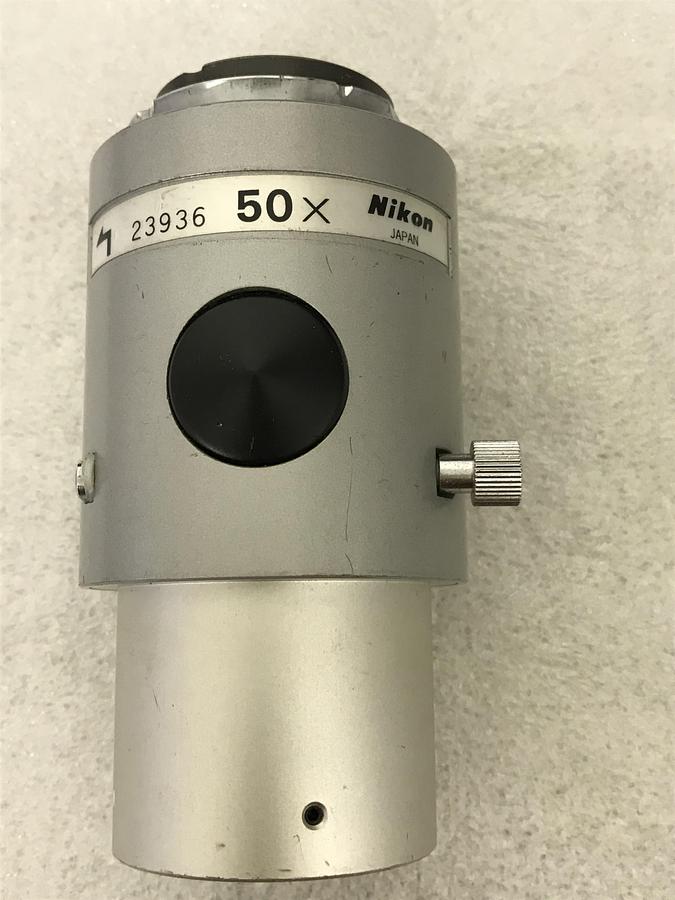 Used Nikon V-12B Vertical Projection Optical Comparator Measuring Machine w/DRO
