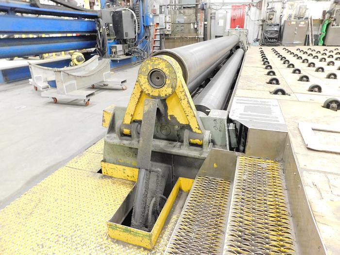 Used Roundo Hassleholms Mekaniska AB 24'x1/4" 3-Roll Plate Bender