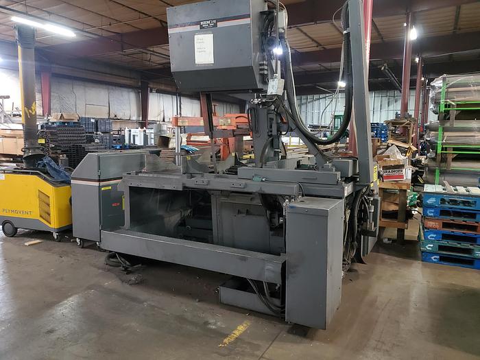 Used 20"x24" HEM VT130HA60SS Vertical Band Saw