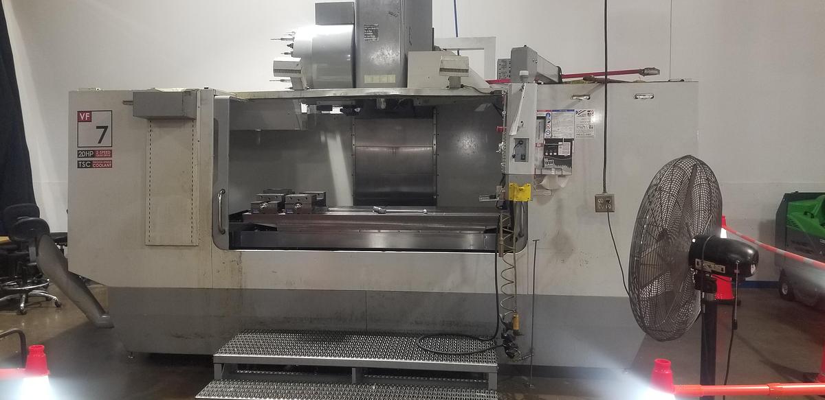 Used Haas VF7B/40 CNC Vertical Machining Center