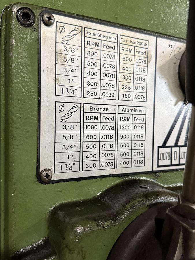 Used Southband Floor Model Drill Press A-32