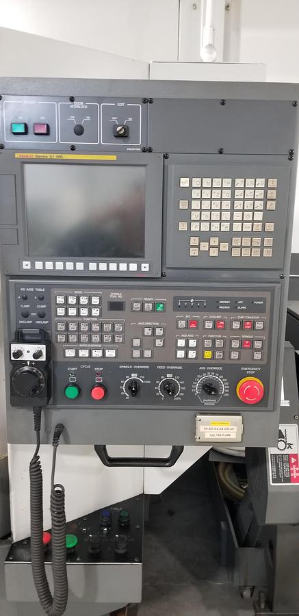 Used KIRA KDM43VCD Twin Pallet CNC Vertical Machining Center