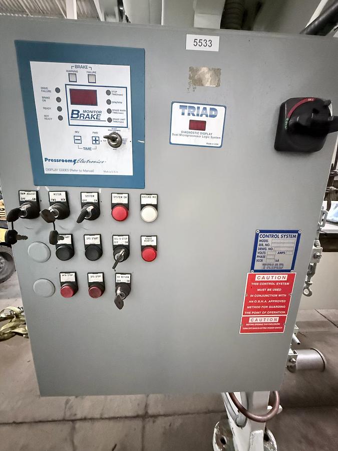 Used Cincinnati 90-10 Press Brake