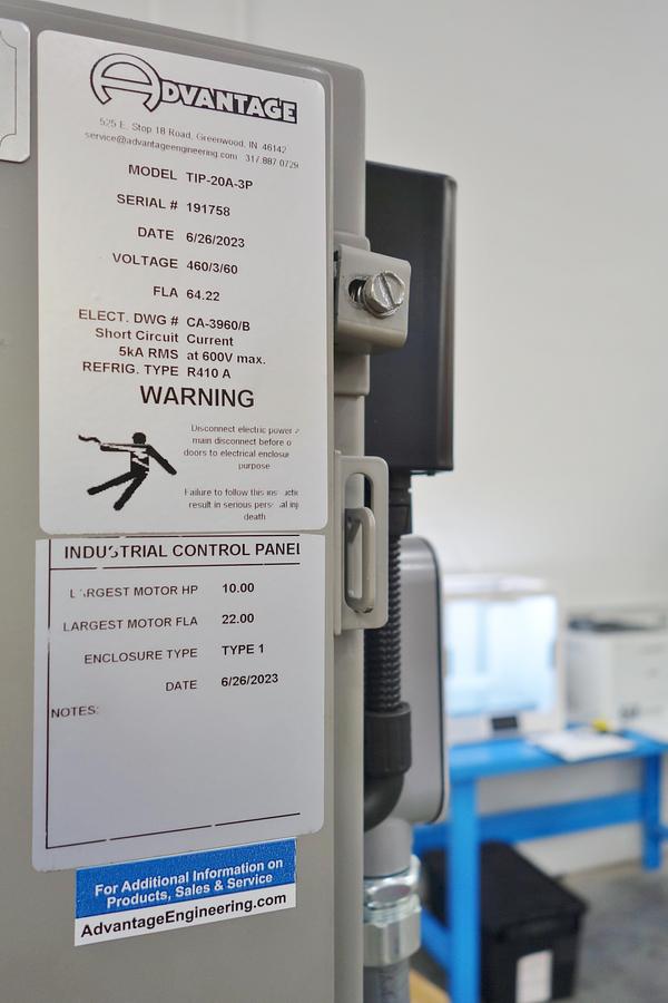 Used Titan Chiller Model TIP 20A 3 Pump, 2023