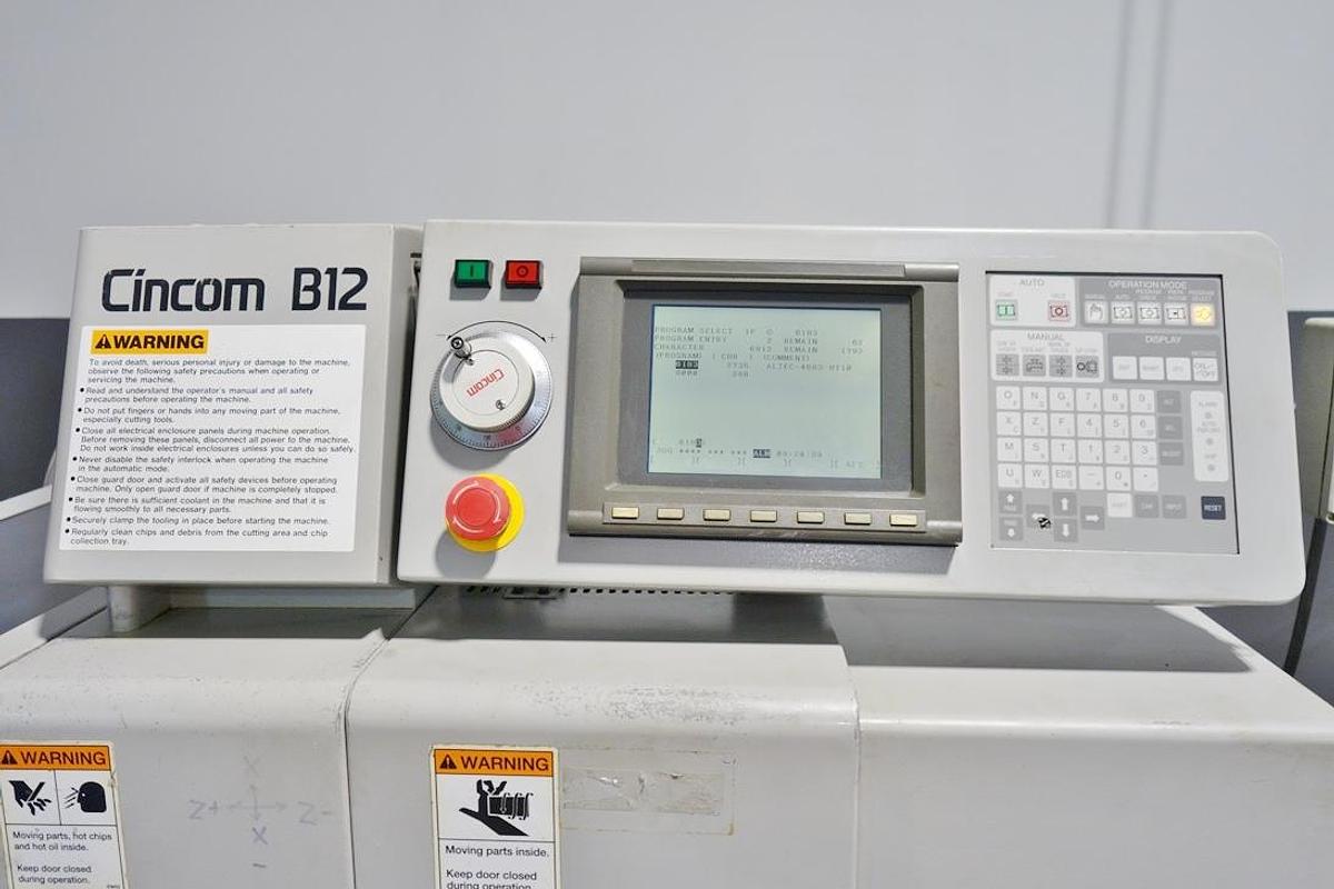 Used Citizen B12 Swiss Screw Machine