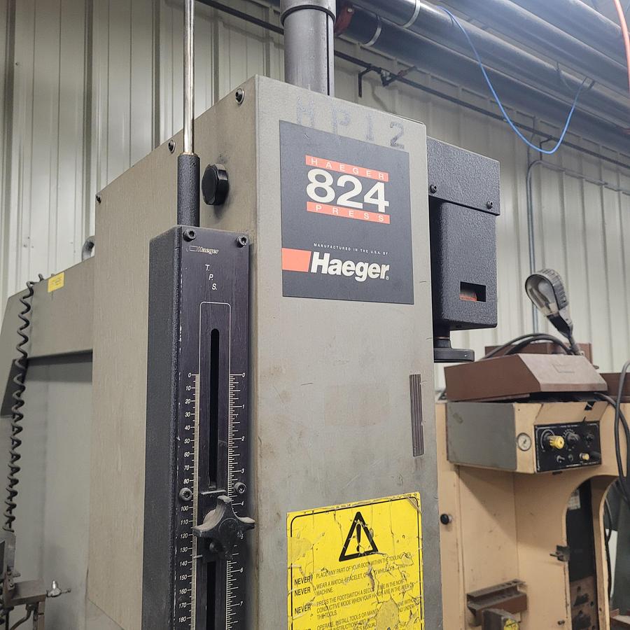 Used Haeger 824 Hardware Insertion Press