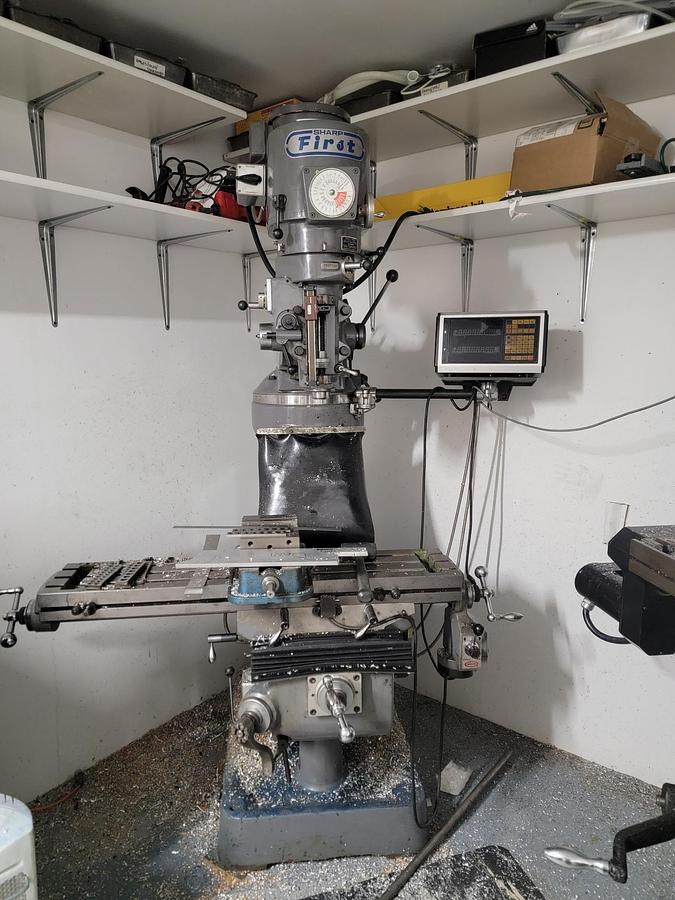 Used Sharp LMV Vertical Knee Mill