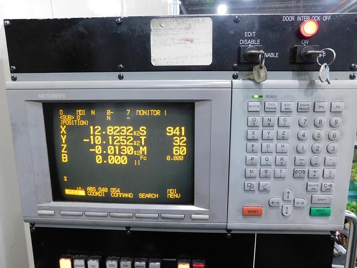 Used Mitsubishi M-H4B CNC Horizontal Machining Center