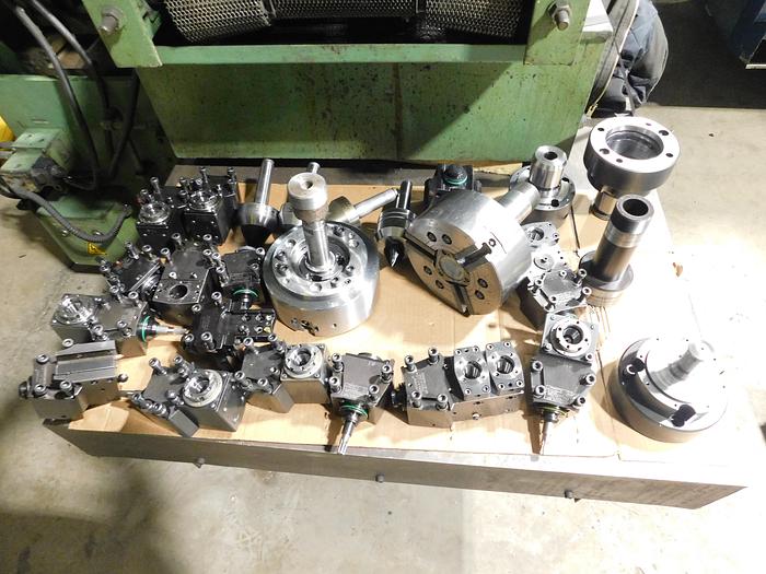 Used HARDINGE RS51MSY 4Axis CNC Turning Center