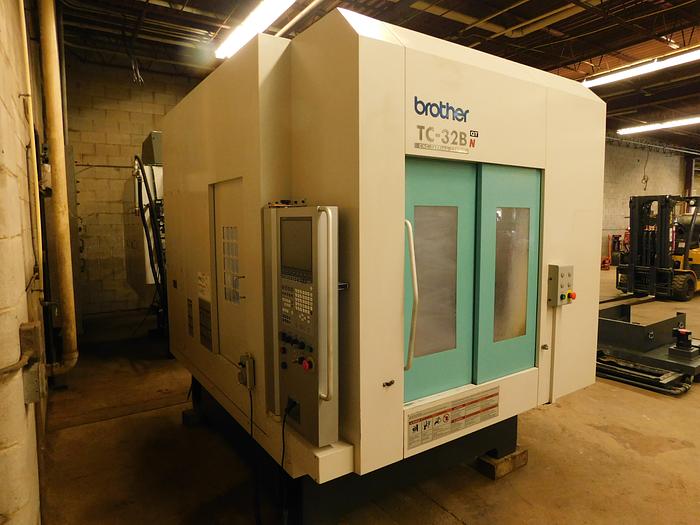 Used Brother TC-32BN QT CNC Vertical Machine Center