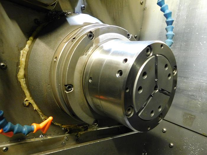 Used INDEX ABC CNC Turning Center w/ LNS Quick Six S2 Bar Feeder & MEGA TOOLING