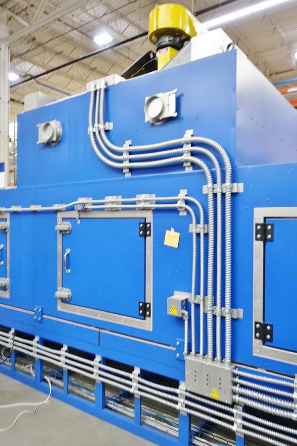 Used JPW Industrial Oven Model C98TULEP480V45KW, 2023 40'