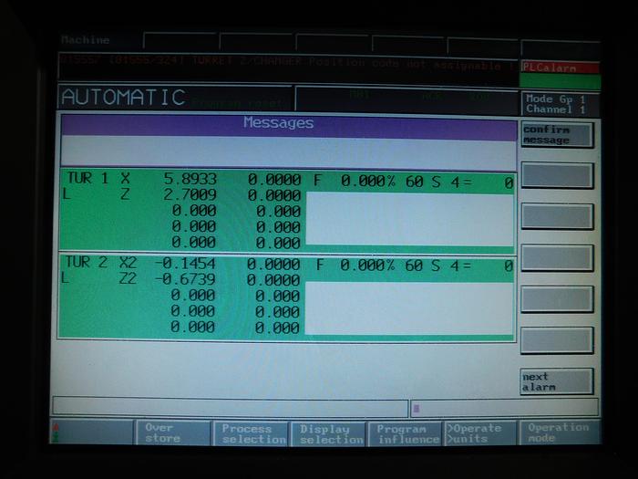 Used INDEX ABC CNC Turning Center w/ LNS Quick Six S2 Bar Feeder & MEGA TOOLING