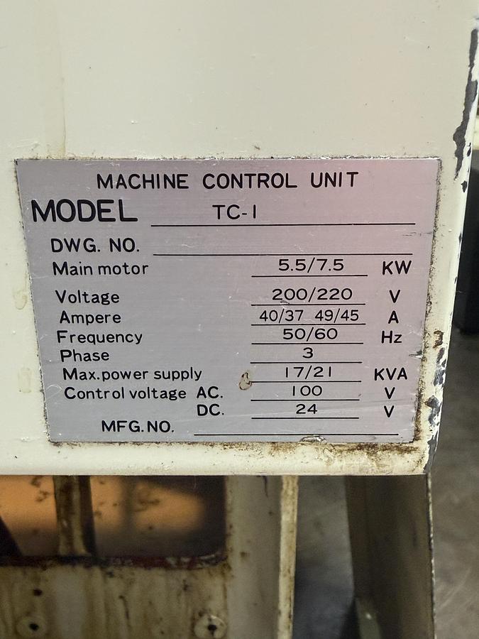 Used Takisawa TC-1 CNC Lathe