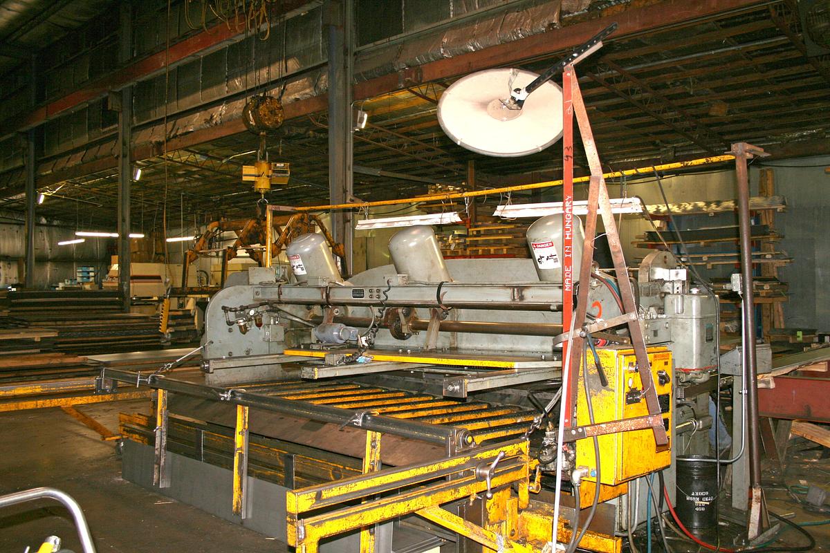 Used Cincinnati 1/4" x 12' Power Squaring Shear