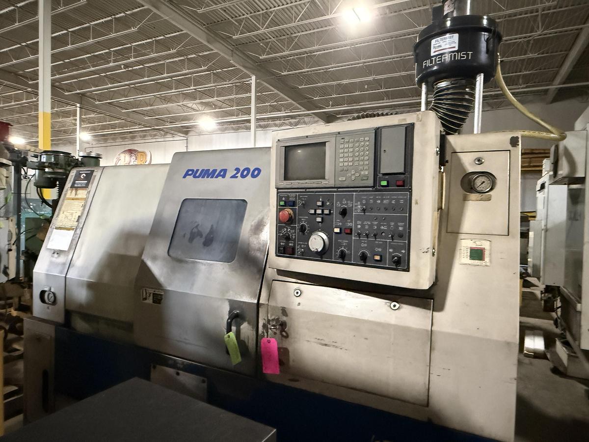 Used Daewoo Puma 200 CNC Lathe