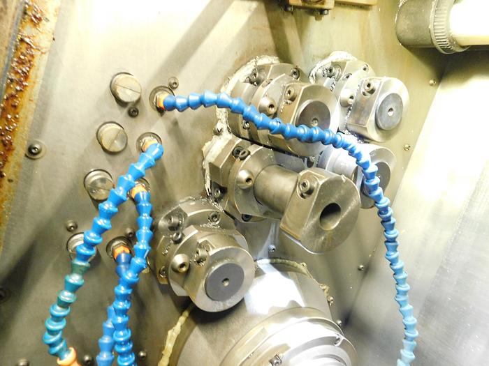 Used INDEX ABC CNC Turning Center w/ LNS Quick Six S2 Bar Feeder & MEGA TOOLING