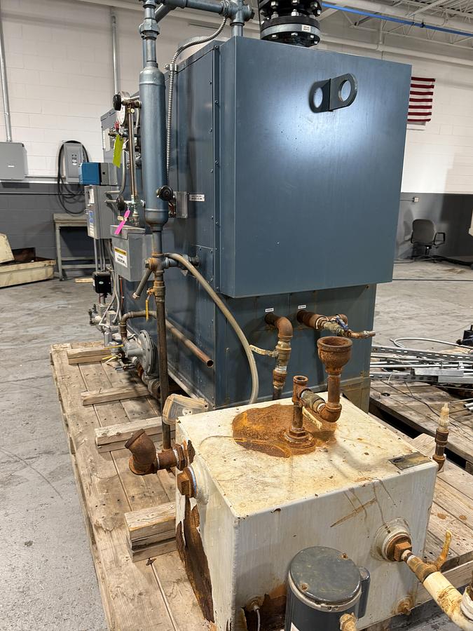 Used RITE 120S NATURAL GAS LOW PRESSURE STEAM BOILER — 1,200,000 BTU/HR (28 HP)