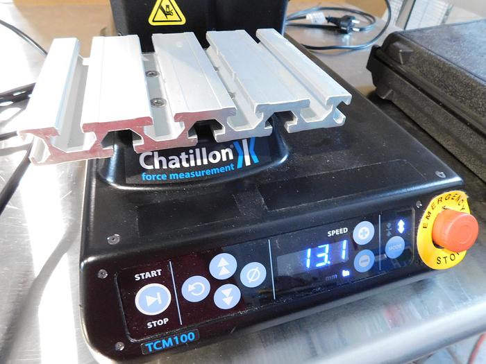 Used Ametek Chatillon DFS-II Force Gauge with TCM100 Motorized Test Stand