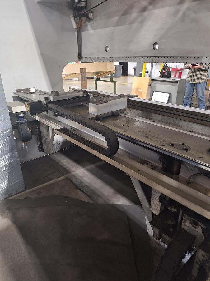 Used 150 Ton x 10' LVD Strippit PPEB-150-10 CNC Press Brake, 2000 Tooling Included