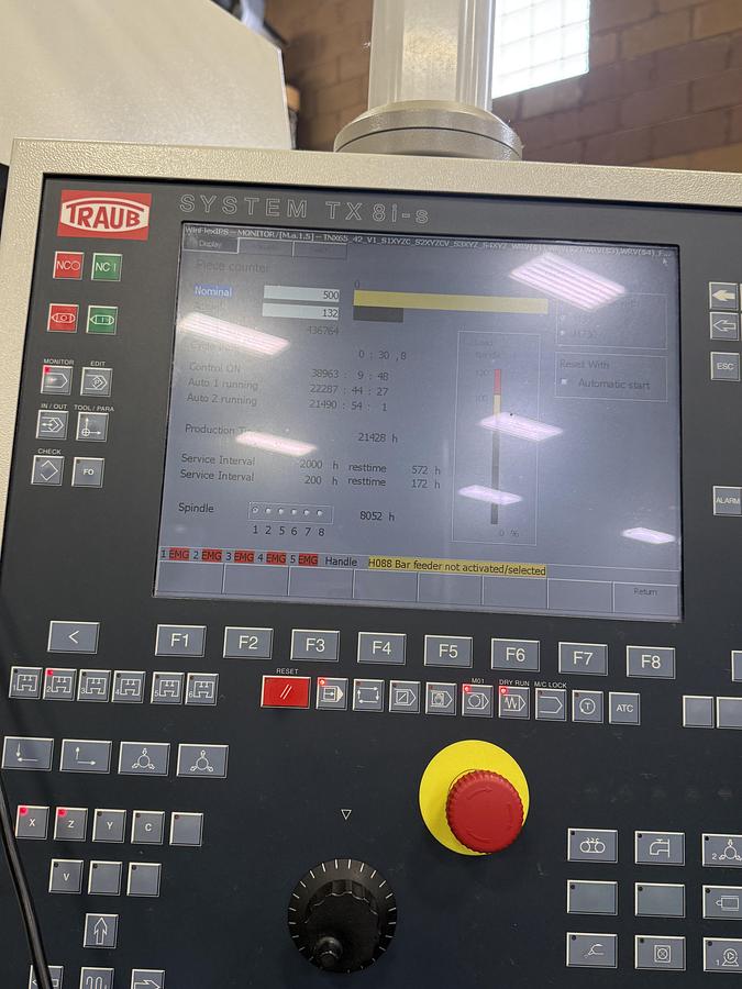 Used Traub TNX65/42 CNC Lathe