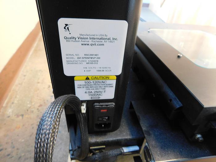 Used QVI Sprint MVP 200 Metrology System