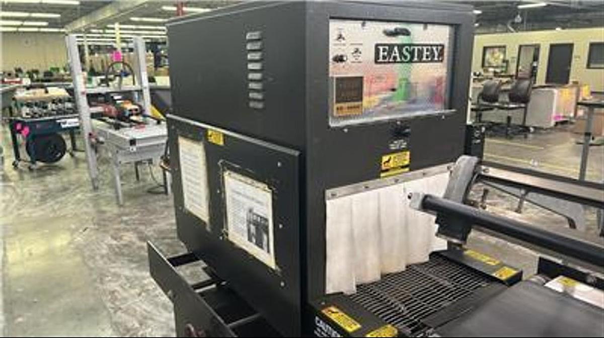 Used 2006 Eastey EM228TK + EM228TTK Combination L-Bar Sealer & Shrink Tunnel
