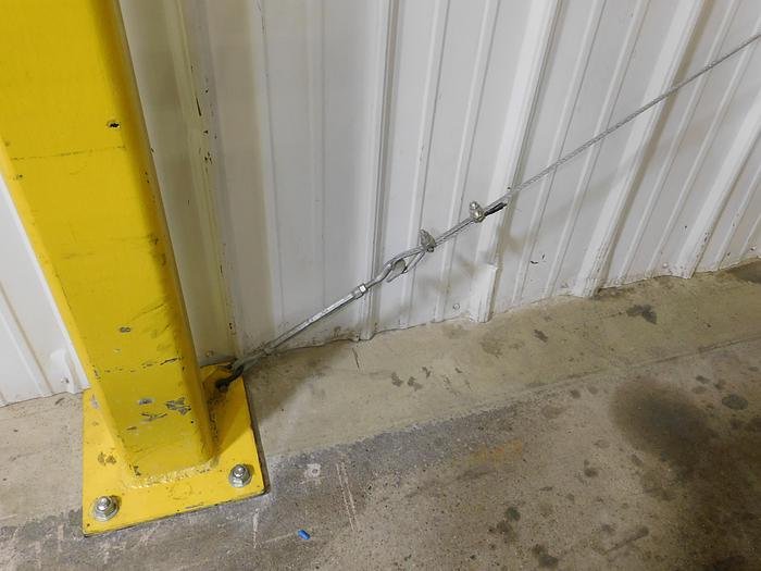 Used 2,000Lbs Bridge Crane System with Electric Chain Hoist