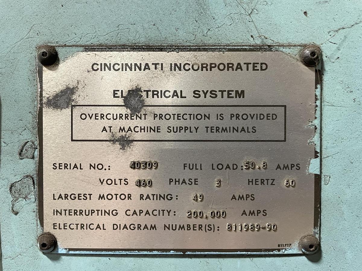 Used Cincinnati 440 Ton Press Brake