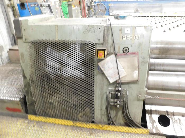 Used Roundo Hassleholms Mekaniska AB 24'x1/4" 3-Roll Plate Bender