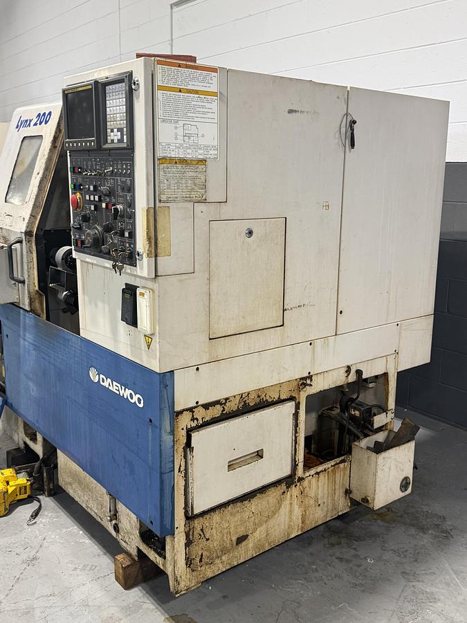 Used Doosan Lynx 200A CNC Lathe