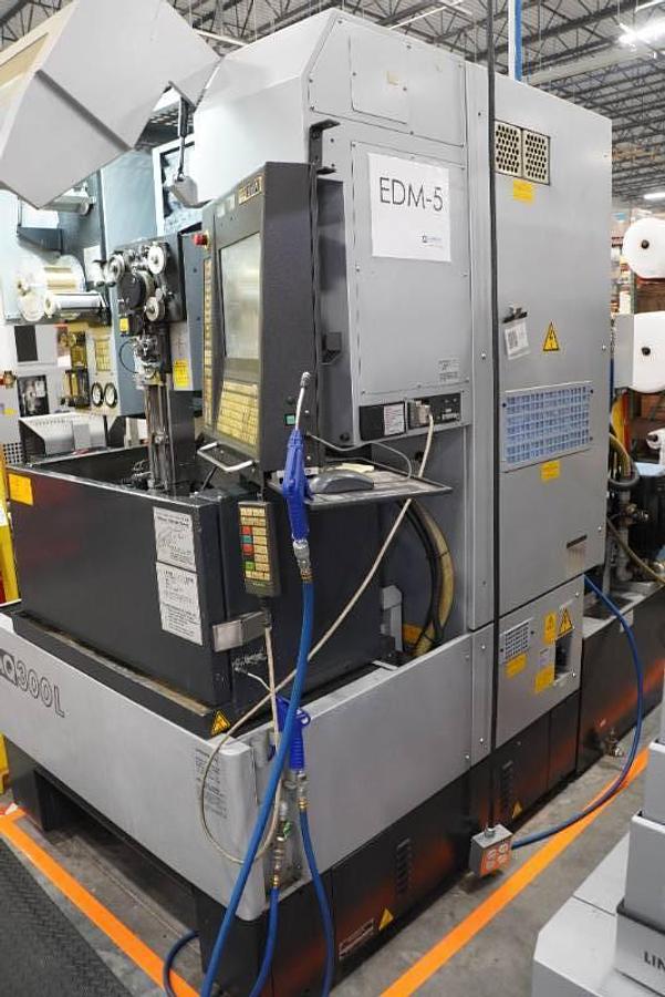 Used Sodick AQ300L CNC Wire EDM (Electrical Discharge Machine) with LQ1W Linear Servo CNC Control