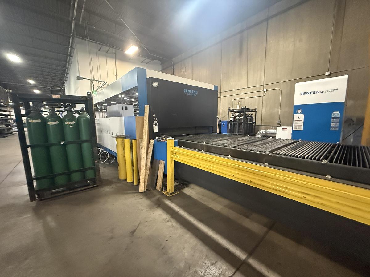 Used Sengfeng SF3015H4 Fiber Laser