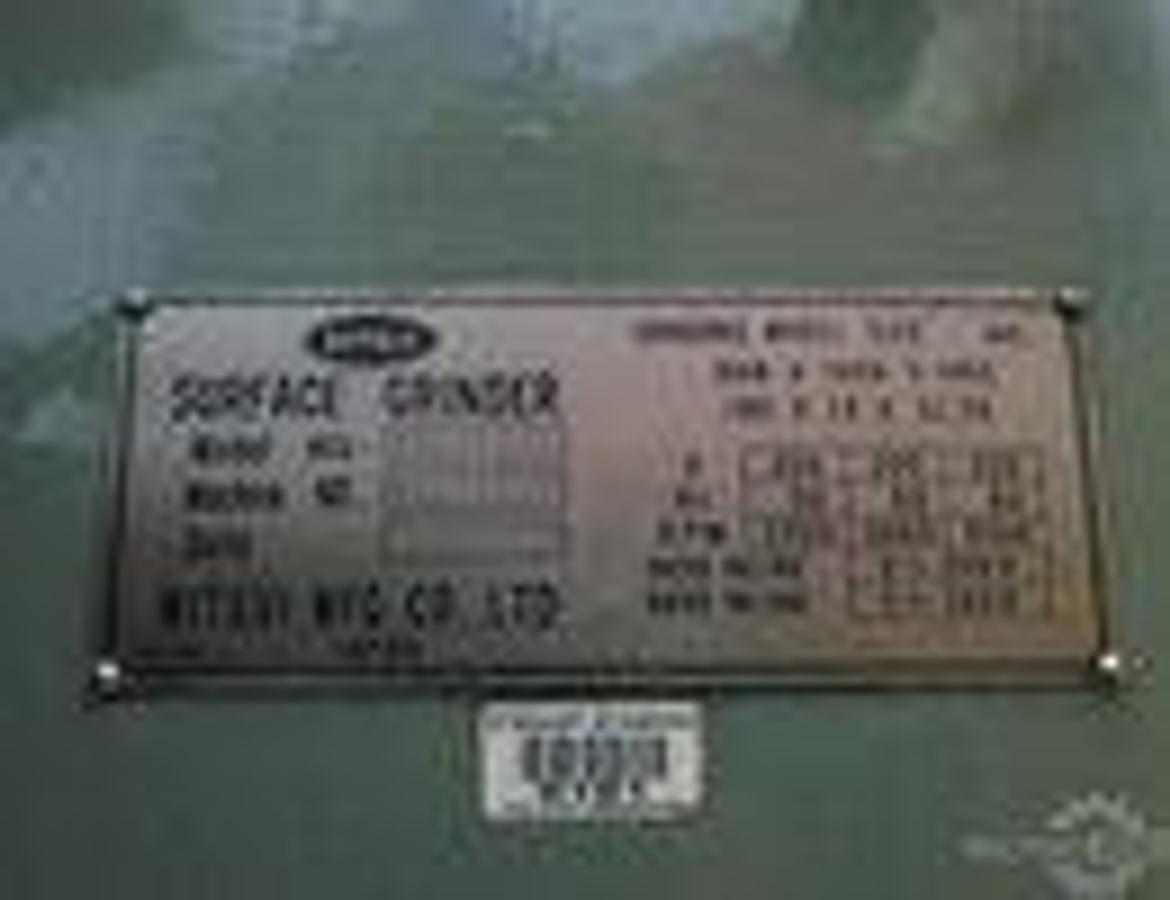 Used Mitsui MSG-250HH-2AH Reciprocating Surface Grinder