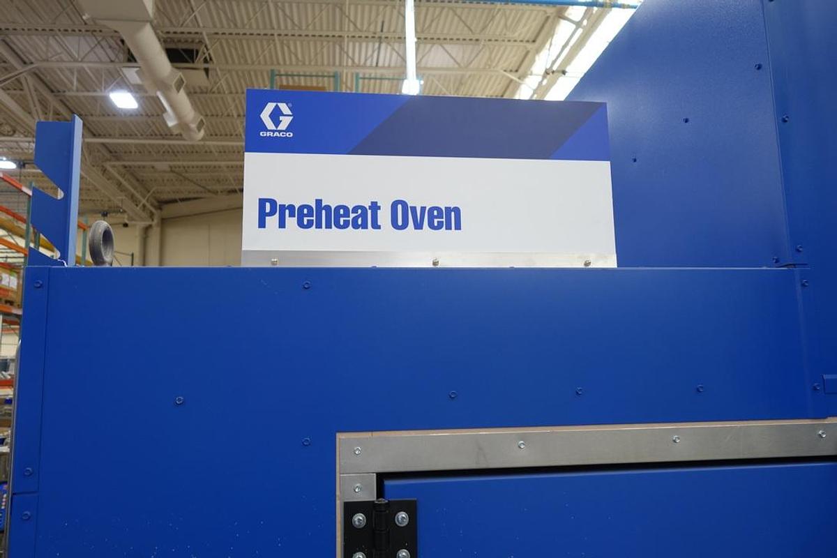 Used JPW Industrial Oven Model C98TULEP480V45KW, 2023 40'