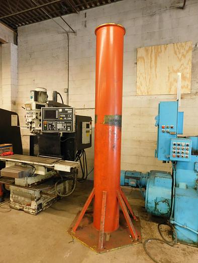 Used Abell-Howe 2-Ton Freestanding Jib Crane with Electric Chain Hoist