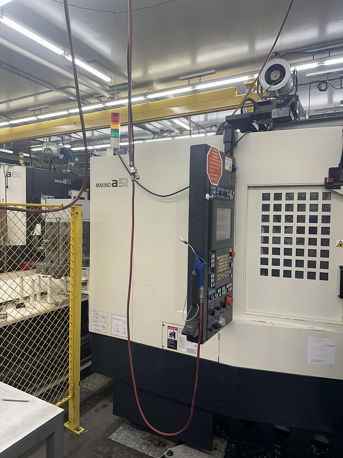 Used Makino A51 Horizontal Machining Center, 2007