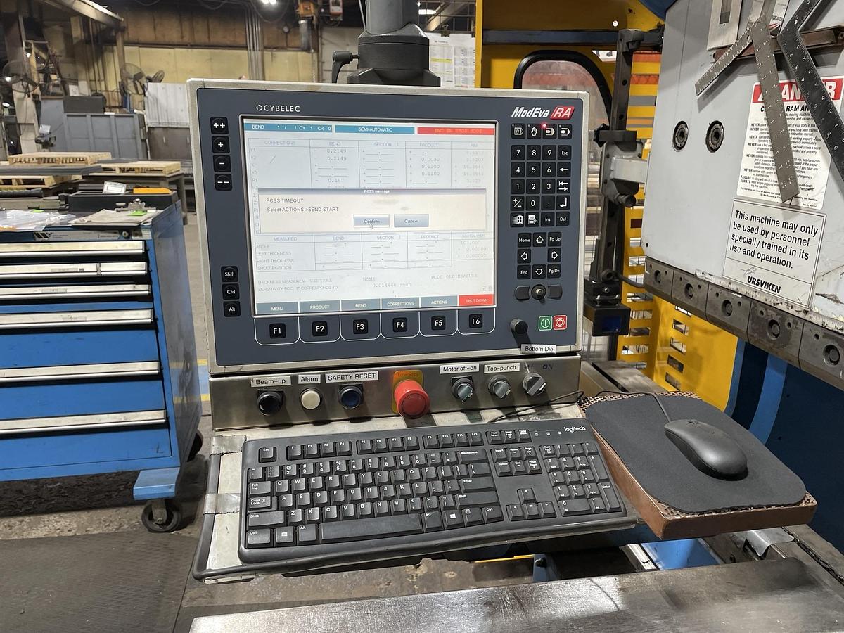 Used Ursviken Optiflex 200 Press Brake, 200 Ton