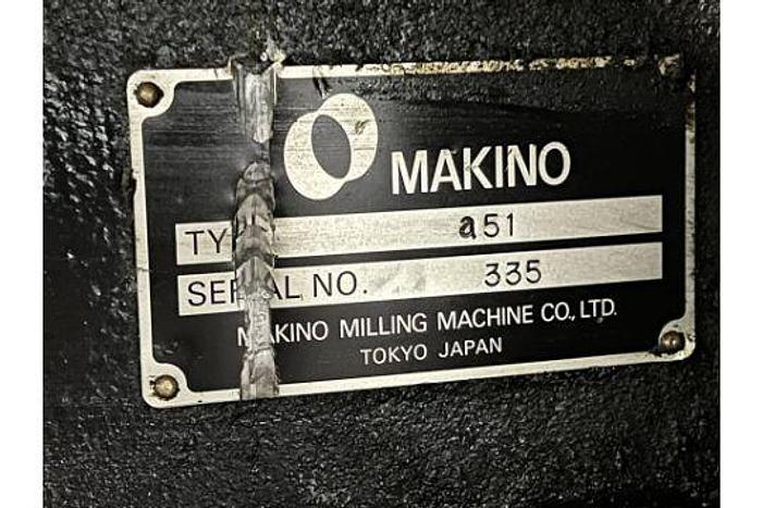 Used Makino A51 4-Axis Horizontal Machining Center