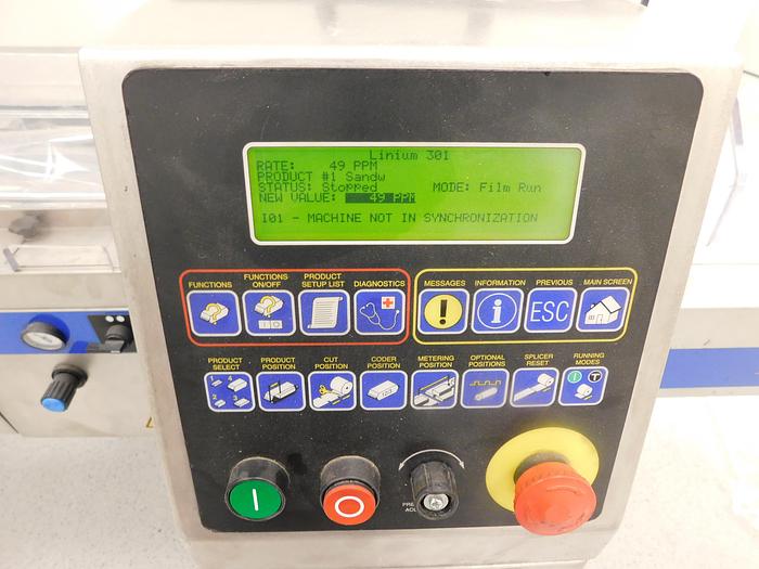 Used Doboy Linium 301 Horizontal Wrapper Machine